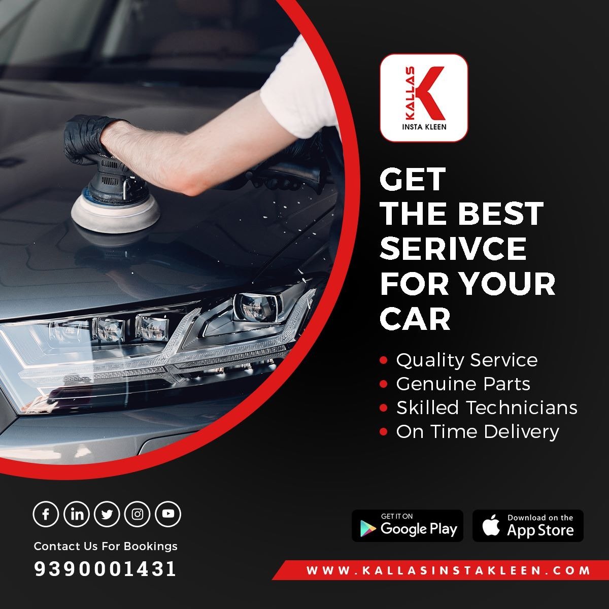 Kallas Insta Kleen Franchise: Start a Doorstep Car & Bike Cleaning