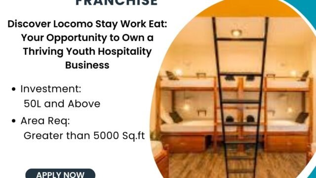 "Locomo Stay Work Eat Franchise Opportunity | Youth Hospitality Investment"