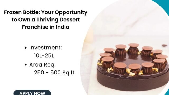 "Frozen Bottle Franchise Opportunity - Start Your Dessert Business"